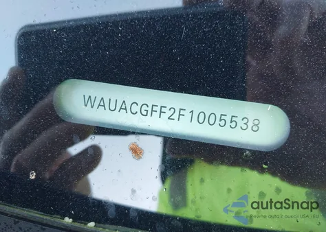 2015 Audi A3 1.8T Premium from USA, damaged, VIN WAUACGFF2F1005538